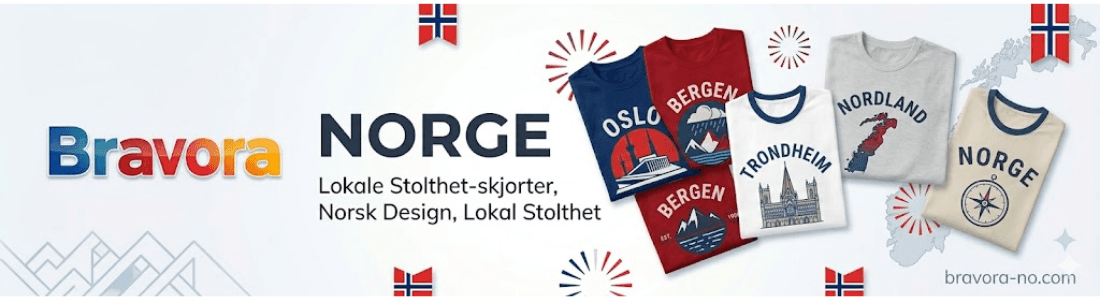 Banner for Bravora Norge Wear Your Pride